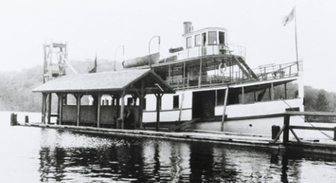 Big Rideau Lake steamer in Portland