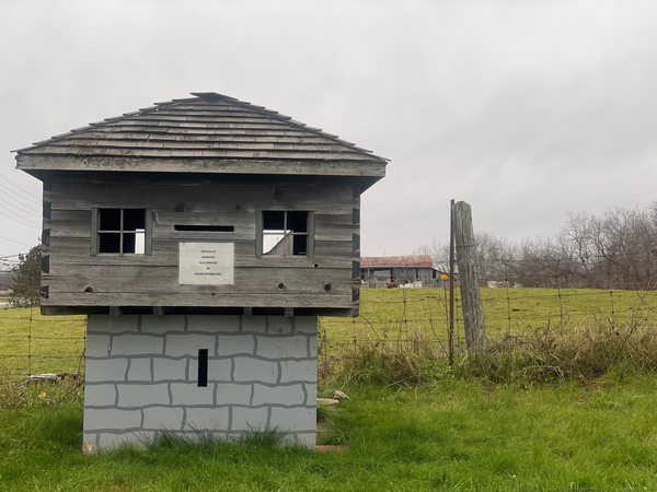 Cemetery Replica Blockhouse Royal Sappers and Miners Newboro Historic Site November 2021 Full Permissions Marie White