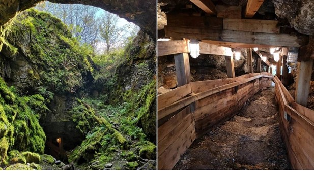 Mica mining in North Burgess