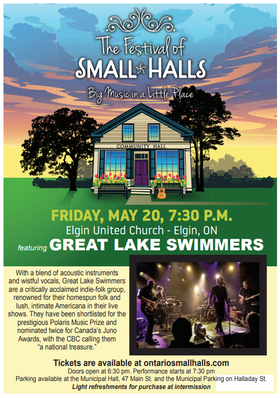 May 20 Great Lake Swimmers