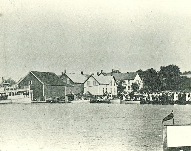 Regatta in front of Portland