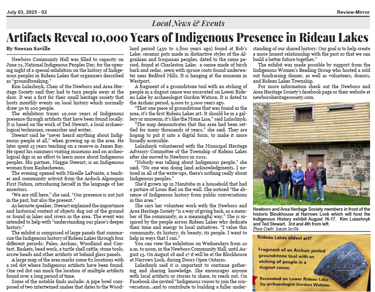 Review_Mirror_-_Article_re_Newboro_Exhibit_2025.jpeg