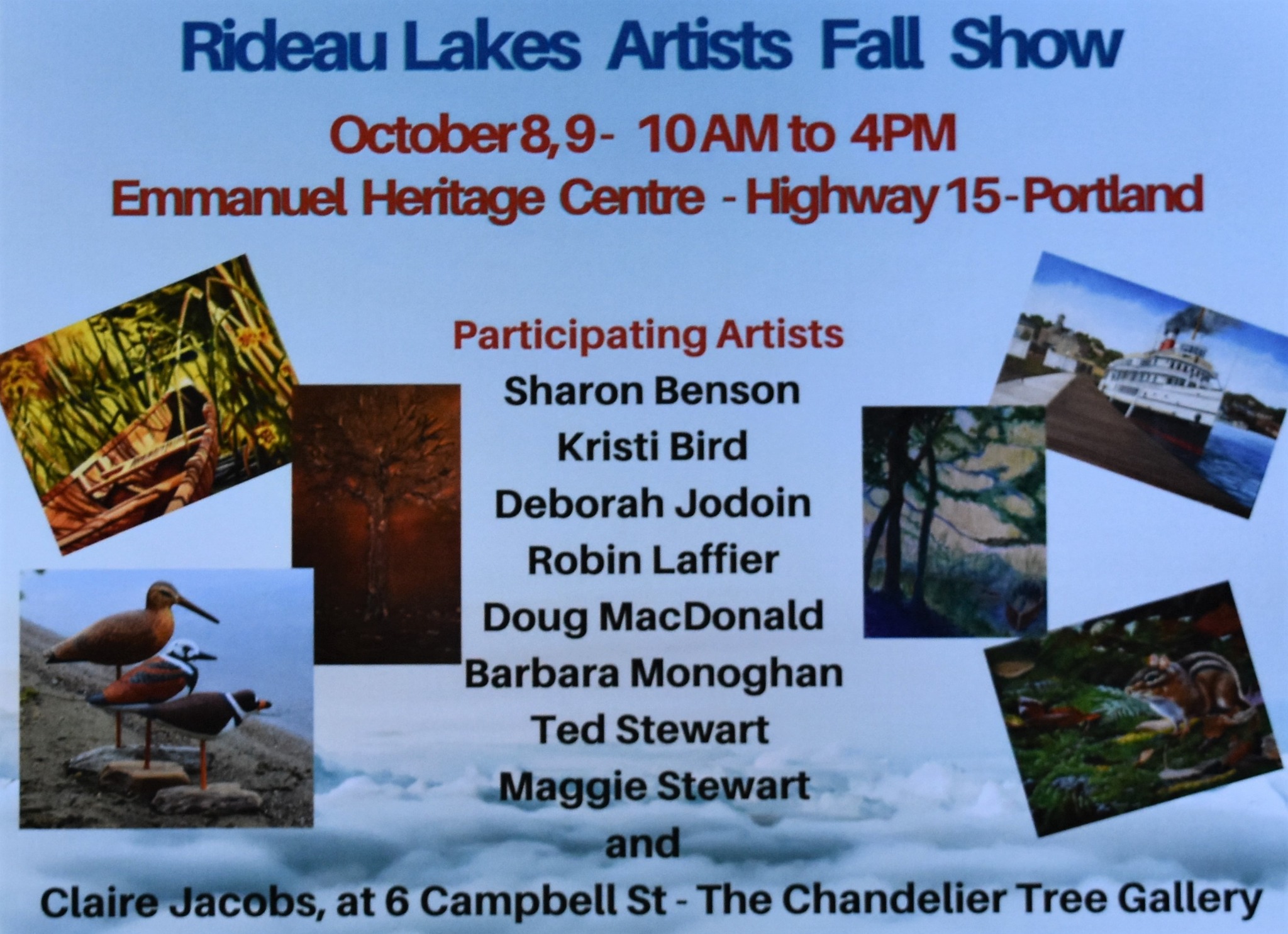 Rideau Lakes Artists Fall Show