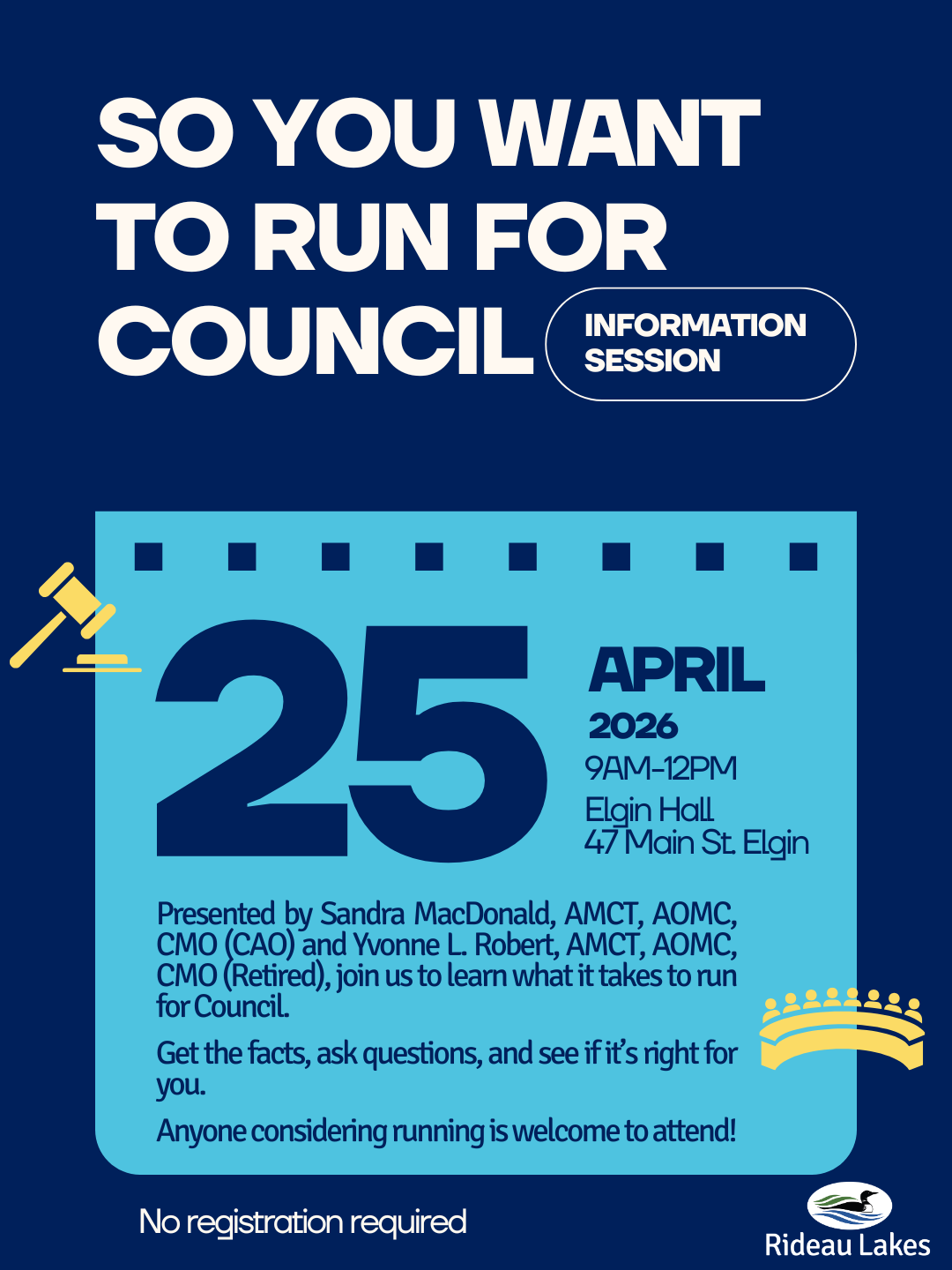 So you want to run for council 2