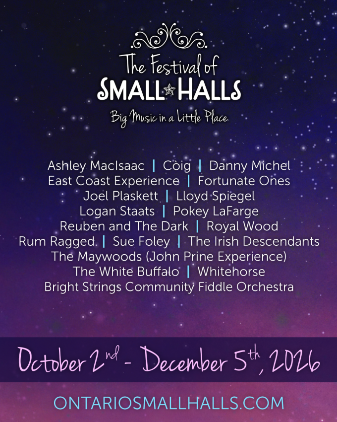 Ontario Festival of Small Halls Presents: Logan Staats