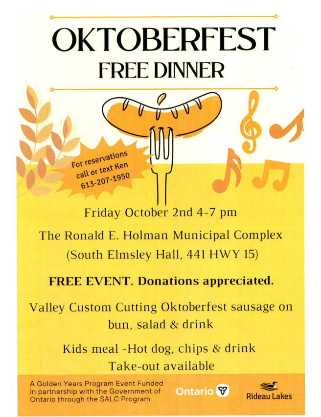 4th annual Oktoberfest Dinner