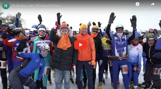 skate the lake vid on