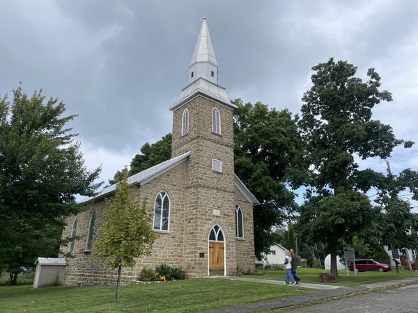 St Marys in Newboro south and east facade 1982