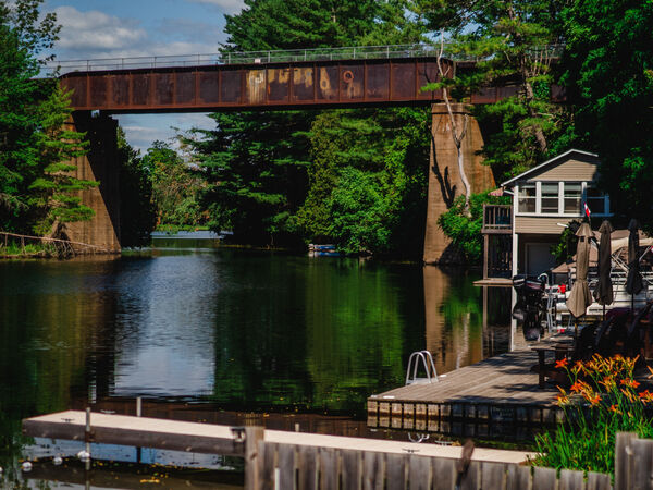 Chaffeys Lock Iron Bridge by Tim Forbes RTO9 2011