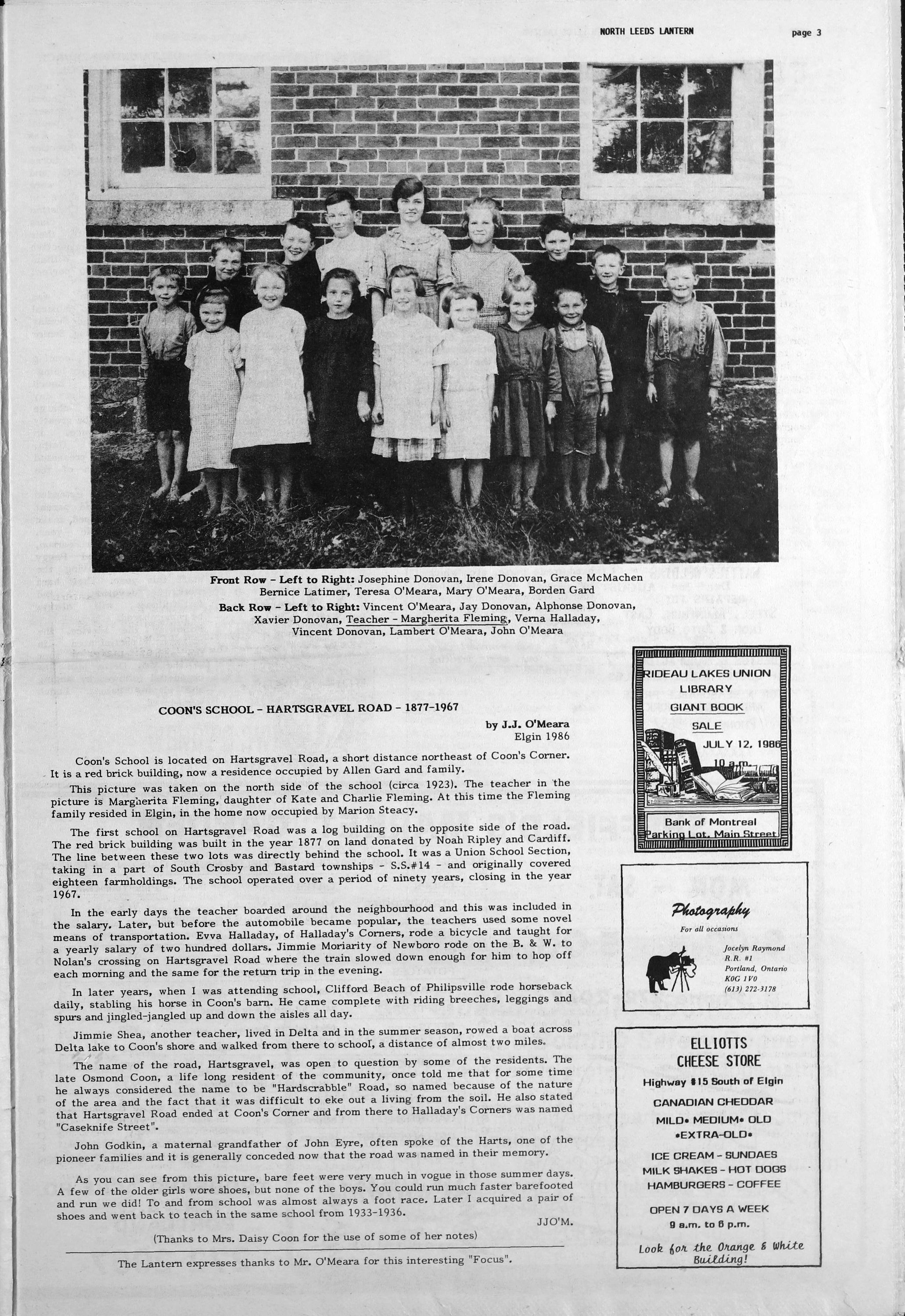 Coons School article