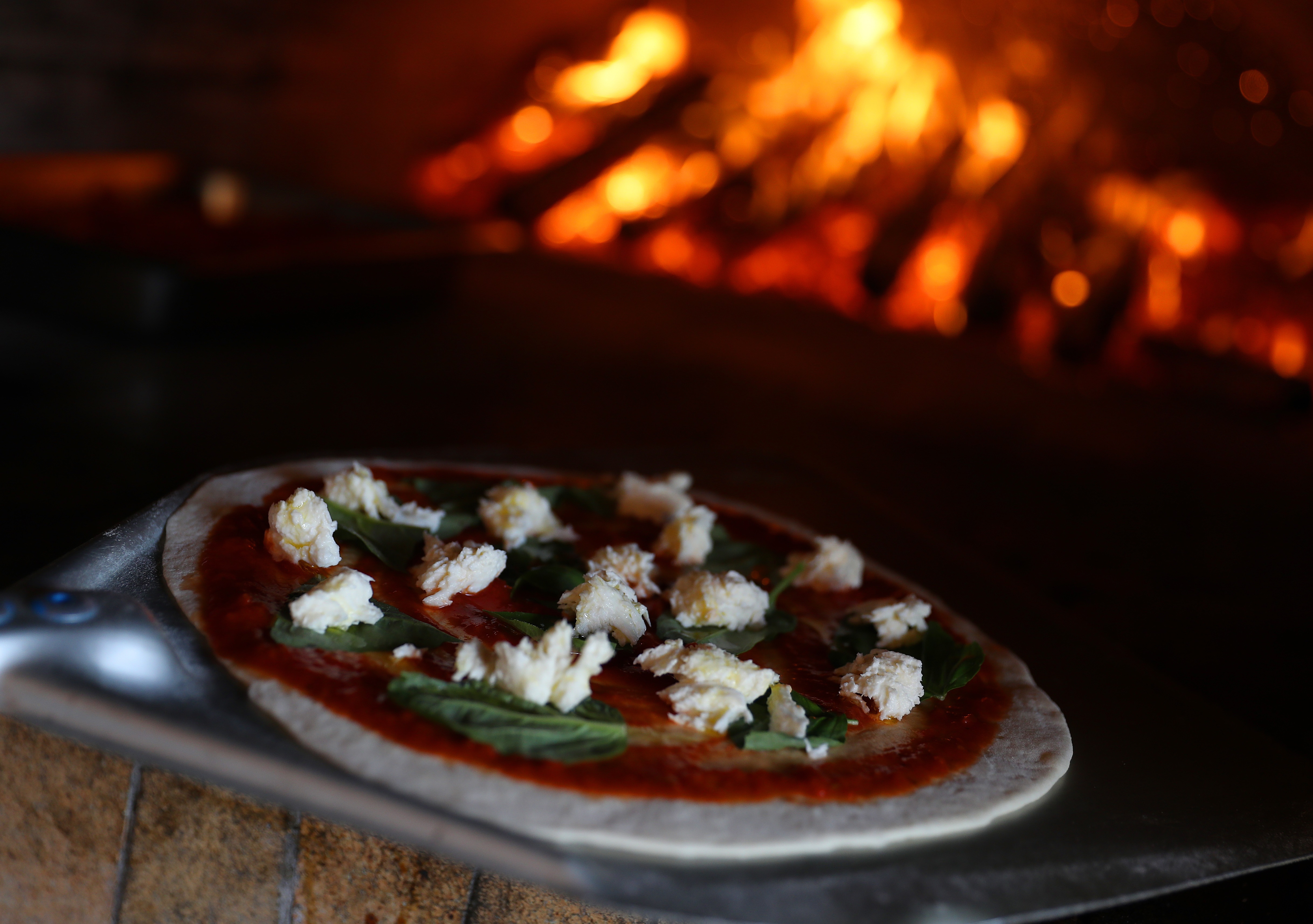 Dining Winery Pizza Wood Fired Oven photo by George Fischer North Crosby