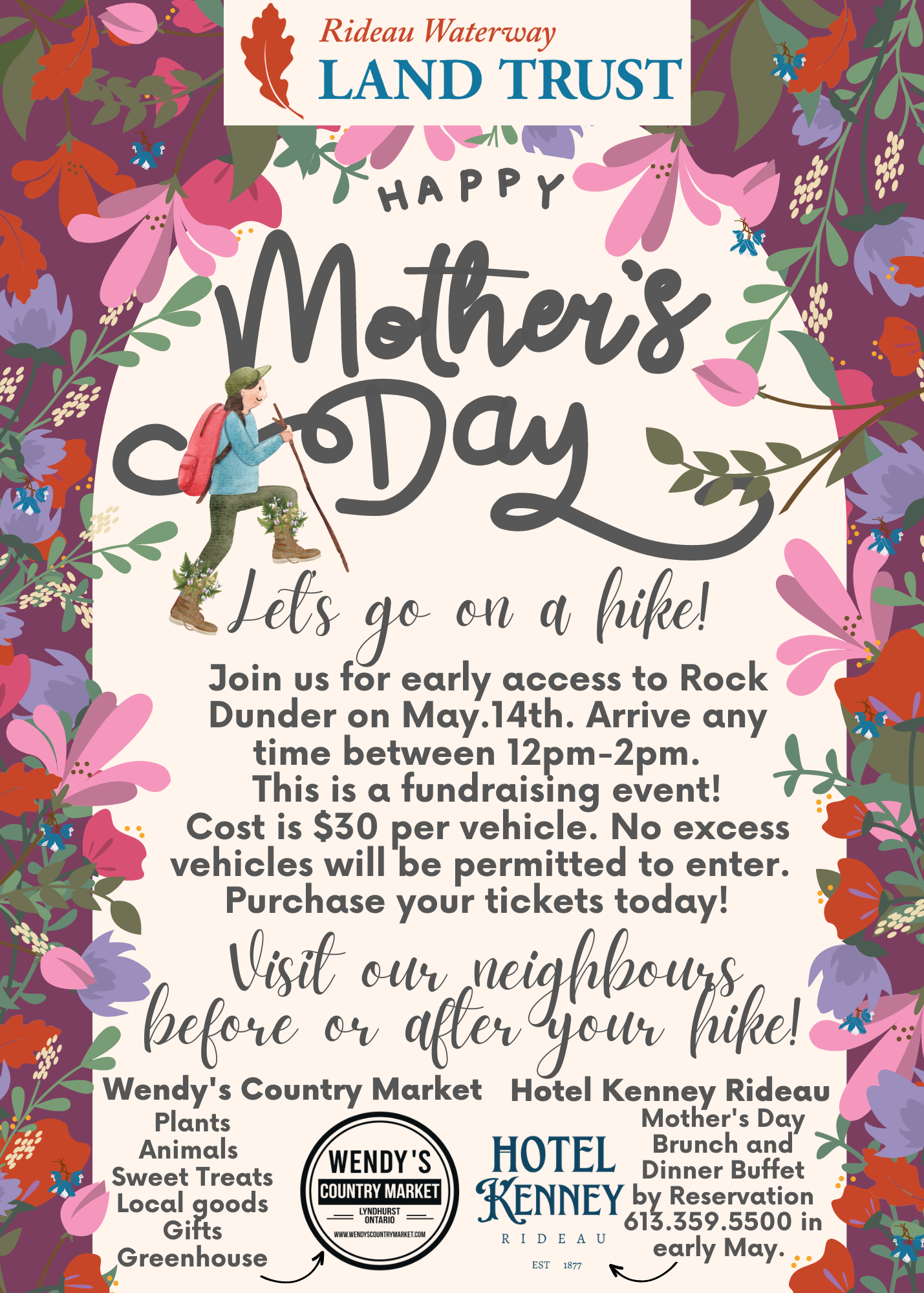 Mothers Day Event poster