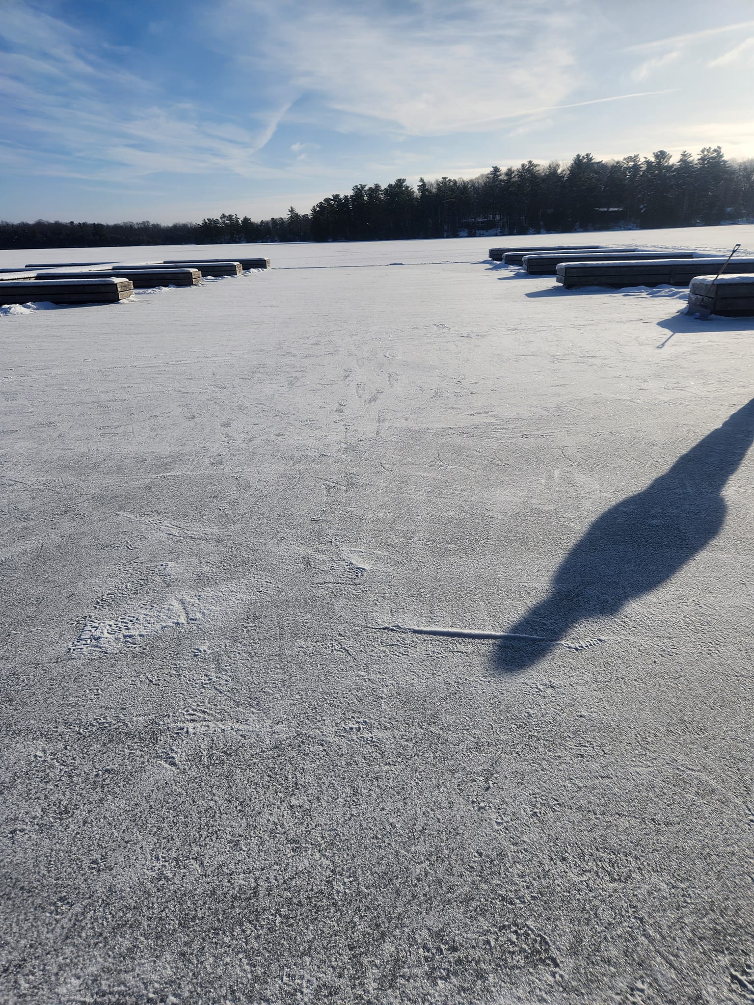 Newboro Harbour Ice Newboro Now Facebook Page