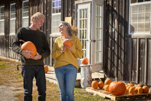 Palmers Vegetable and Berry Farm Pumpkins in North Crosby by Matthew Liteplo