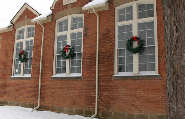 Red Brick School Winter R37 Big Rideau Property 002