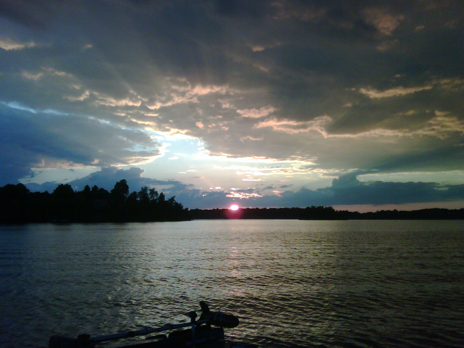 Sunset on Indian Lake