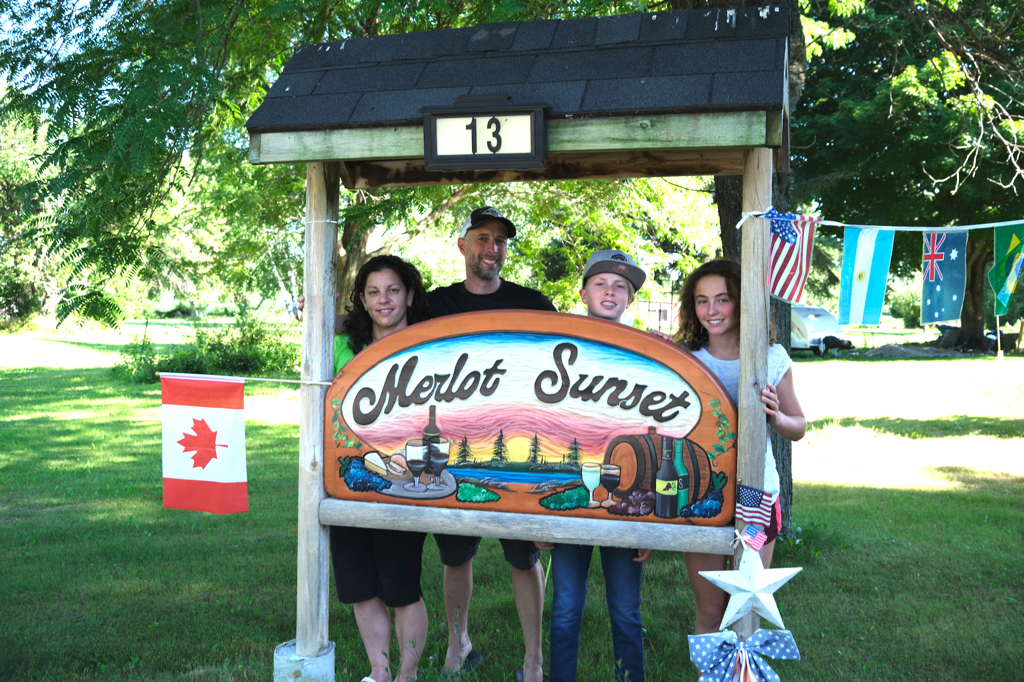 Visitors in Rideau Lakes from Ottawa RO