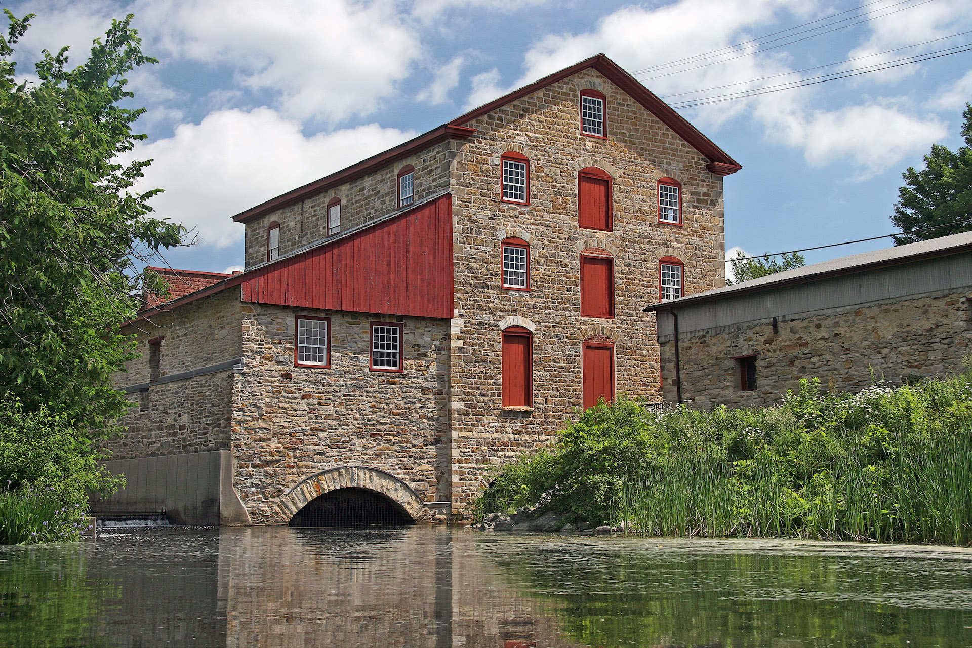 Old Stone Mill National Historic Site of Canada, Delta