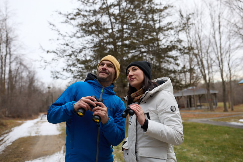 Birdwatching at Shillington Park in Rideau Lakes by Matthew Liteplo