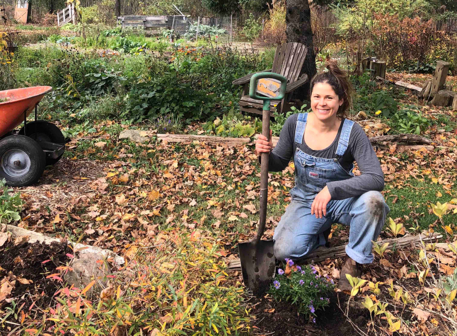 Corey Evans, owner of Rideau Roots Landscaping