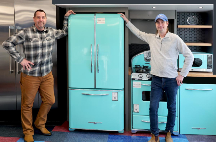 Corey and Kyle stand by their Canadian made Elmira Stove Works products