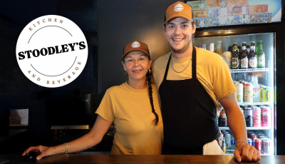 Kody and Chris White welcome you to Stoodley's with smiles